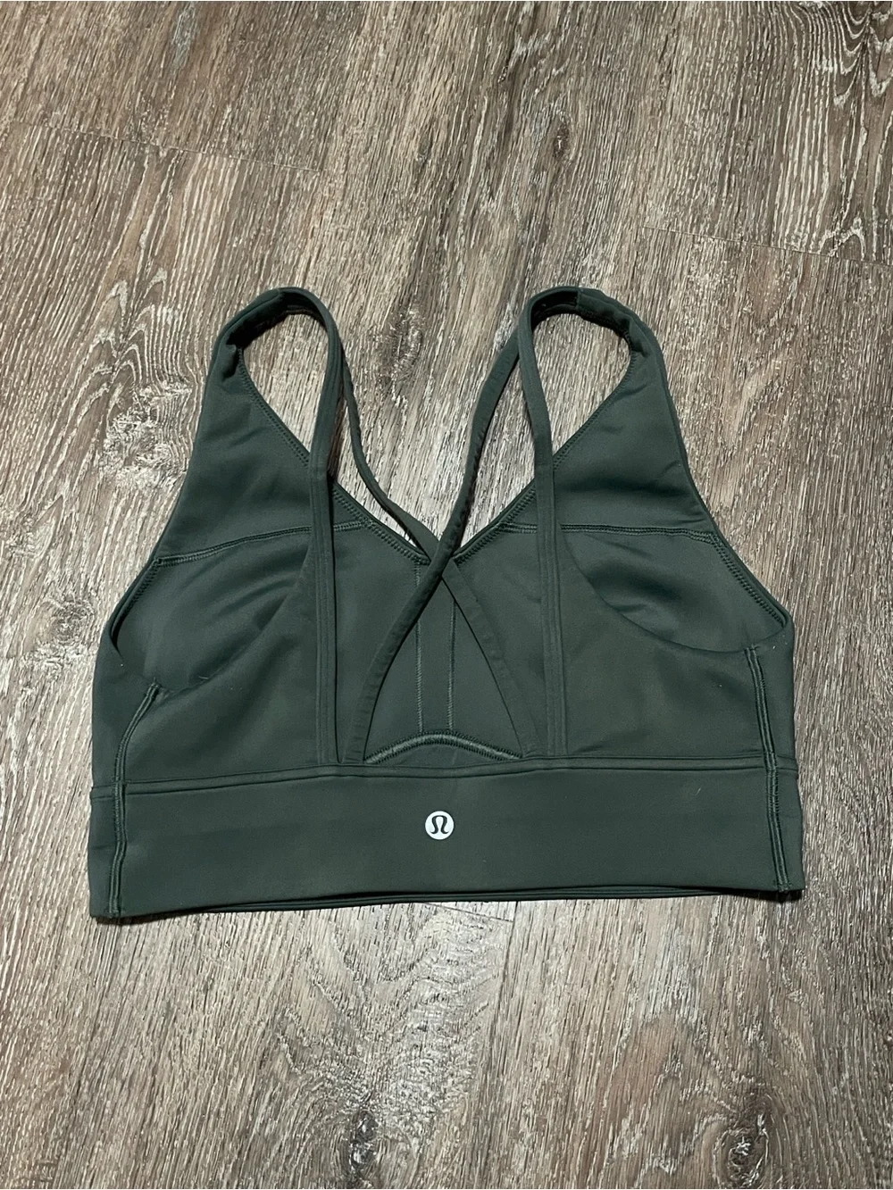 EUC Lululemon Matching Smoked Spruce Set. Size Top 8/Bottom 6